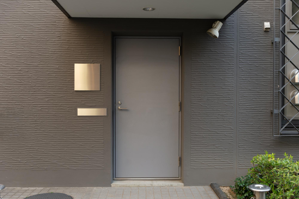 Detroit Solid Steel Front Door